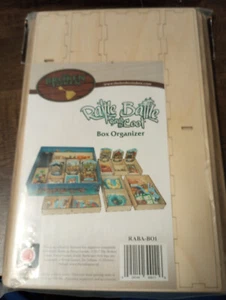 Rattle Battle Grab the Loot The Broken Token Wood Box Organizer New - Picture 1 of 2