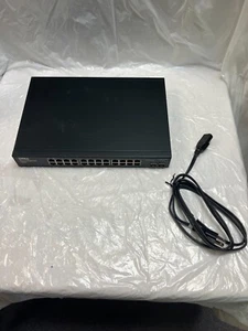 Dell PowerConnect 2824 Managed 24 Port Gigabit Switch TESTED WORKS - Picture 1 of 8
