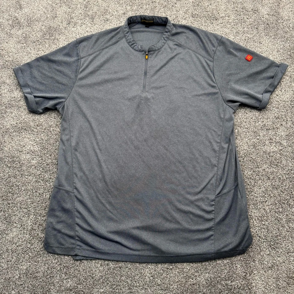 McDonalds Employee Uniform Polo Shirt Adult Size XL 1/4 Zip 2022 - Image 1 of 4