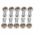 10X Zinc Alloy 6Mm Thread Female Rose Joint Bearing Liner Rod End