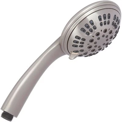 6 Function Handheld Shower Head (Aqua Elegante) - Brushed Nickel - 1.8 GPM - Image 1 of 4