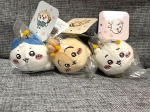 Chiikawa Hachiware Usagi Bee Mascot Plush Doll Stuffed Set of 3 from Japan NEW - Picture 1 of 6