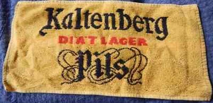 Kaltenberg Diat Lager Pils Cotton Bar Towel 465mm x 230mm - Foto 1 di 1