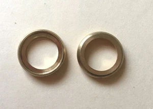 LOT OF 100: SOLID BRASS TURNED 1/2" CHECK RING Seating Ring unfinished brass - Picture 1 of 3