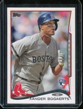 2014 Topps 133C 133 Xander Bogaerts Gray jersey ROOKIE CARD Boston Red Sox SP