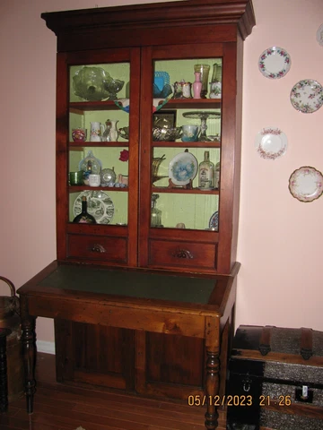 Antique Plantation Desk Cover