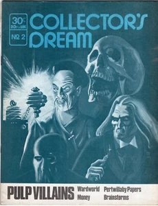 SUEÑO DE COLECCIONISTA #2 1977 PULP VILLIANS Don Rosa STEACY Motter ~ Fanzine de cómic - Imagen 1 de 2