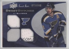 2007-08 Upper Deck Sweet Shot Sweet Stitches /299 Al MacInnis #SST-AM HOF