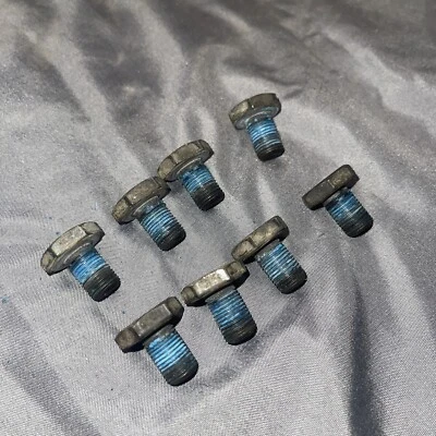 2008-2015 CADILLAC CTS 3.6L A/T FLYWHEEL FLEX PLATE BOLTS 8 COUNT OEM 08-15 - Image 1 of 3