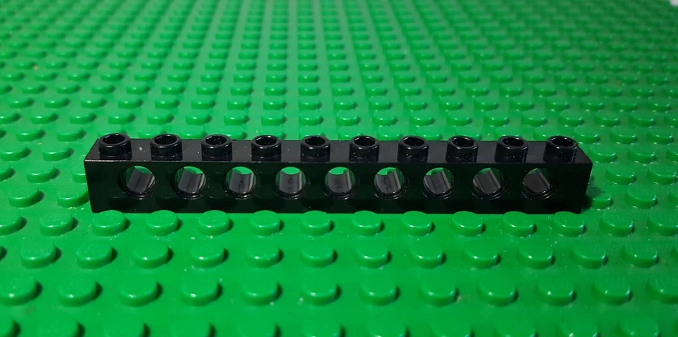 ELECCIÓN DE COLOR 👀 Ladrillo técnico Lego 2730 1x10 con 9 agujeros Foto 1 de 1