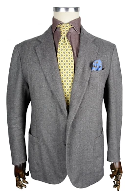 £1332 EMMETT BY DE PETRILLO NAPOLI SPALLA CAMICIA BLAZER 46 56 XXXL ITALY - Image 1 of 4