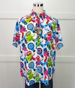 DIXXON Flannel Co. Button Up Shirt Mens XL Rhythm Section BMX Graphic Print - Picture 1 of 7