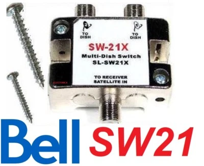 BELL TV SW21 SATELLITE SWITCH SW-21 LNB DISH NETWORK - Image 1 of 3