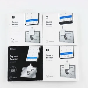 *Lot of 4* Sealed Square Reader for Magstripe — Credit Card Reader - Picture 1 of 3