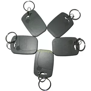 RFID Tag 10pcs 125KHz EM4100 Proximity Induction Grey Keyfob For Access control - Picture 1 of 1