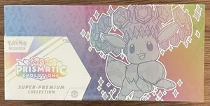 Pokemon TCG SV8.5 Prismatic Evolutions Super Premium Collection Box Sealed Neu - Bild 1 von 3