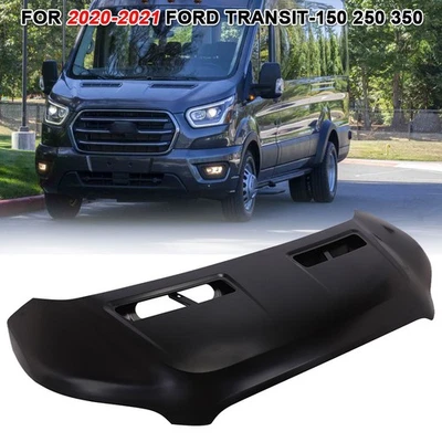 FO1230340 New Replacement Hood Panel Fits 2020 2021 2022 2023 2024 Ford Transit Foto 1 de 4