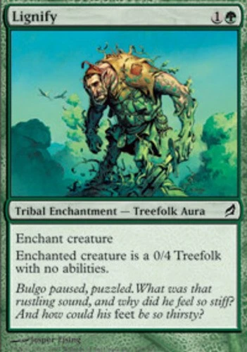 Lignify - Lorwyn #228/301 MTG Magic The Gathering - Image 1 of 1
