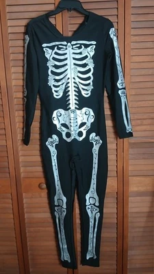 Disfraz de Halloween Día de los Muertos Esqueleto Negro por SPIRIT (S) Foto 1 de 4