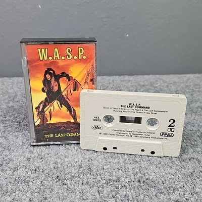 W.A.S.P.  Кассета The Last Command 1985  - Изображение 1 из 4