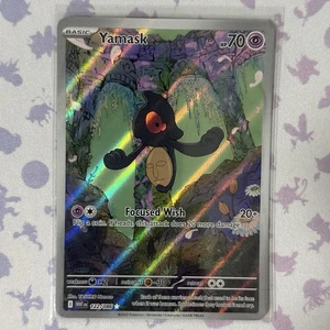 Yamask 122/086 Scarlet & Violet: White Flare Illustration Rare Holo NM - Bild 1 von 2