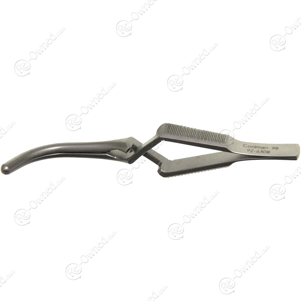 Abrazadera Bulldog Vascular Codman 92-6308 DeBakey Foto 1 de 2