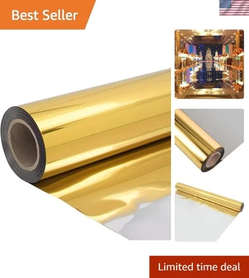 Reflective Wedding Aisle Runner Mirror Rugs Silver Gold Indoor Decorations - Image 1 of 4