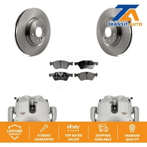 Front Brake Caliper Rotor And Ceramic Pad Kit For Mercedes-Benz ML350 R350 ML500 - Picture 1 of 1