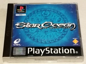 STAR OCEAN THE SECOND STORY SONY PS1 PLAYSTATION 1 SLIM PS2 PS3 COMPLET - Picture 1 of 6