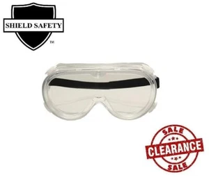 Anti-Fog Safety Goggles with Adjustable Headbands Clear UV Protection 20 Each - Picture 1 of 1