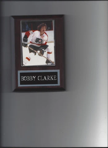 BOBBY CLARKE PLAQUE PHILADELPHIA FLYERS HOCKEY NHL Cover