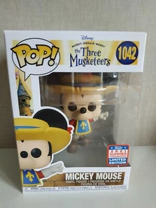 Funko Pop Mickey Mouse The Three Musketeers # 1042 NYCC 2021 Exclusive VER FOTOS - Imagen 1 de 12