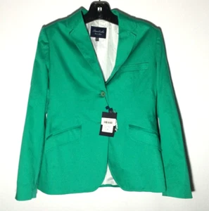 Bariloche Womens Tulsa Blazer Sz 40 Green Button Long Sleeve Made in Spain - Foto 1 di 11