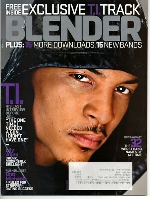 Blender Mag March 2009 T.I. The All-American Rejects Lily Allen Bret Michaels Foto 1 de 3