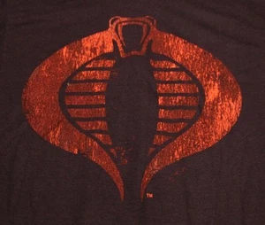 VINTAGE TOY AUTHENTISCH RETRO GI JOE COBRA MARINEBLAU T-SHIRT GRÖSSE S NEU - Bild 1 von 11