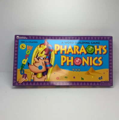 Pharaoh's Phonics Board Game by Learning Resources (ages 7+) Word Building Game - Image 1 of 3