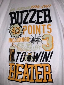Jordan - Air Jordan 43 Punkte Buzzer Beater T-Shirt Größe 3XL Brustumfang 28" Länge 31 - Bild 1 von 5
