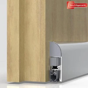 Athmer Wind-Ex automatische Absenkdichtung zum Nachrüsten silber 860 mm silber 8 - Bild 1 von 2