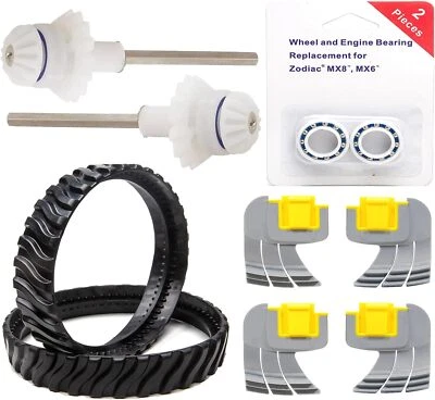 ATIE Tune Up Kit with Drive Shaft/Bearing/Scrubbing Brush for MX8 MX6 Pool Cleaner