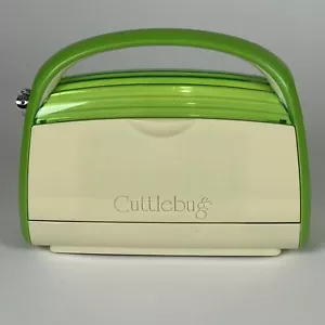 Cricut Cuttlebug Die Cutting Embossing Machine Crank Green **Machine Only** - Picture 1 of 7