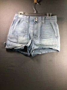 Nobo No Boundaries Girls Blue Jean Shorts Size 11 Stretch - Picture 1 of 9