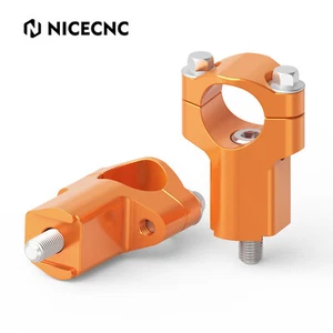 Billet Handlebar Mount Riser Clamp For KTM EXC 150 200 250 300 450 500 2005-2023 - Picture 1 of 9