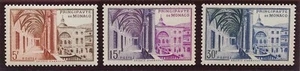 Briefmarke Monaco 383/385 ** postfrisch ohne Scharnier - Bild 1 von 1