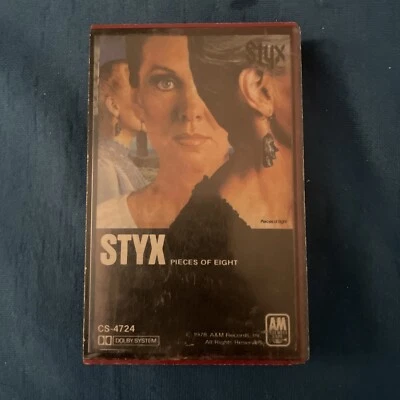 Pieces of Eight by Styx (Cassette 1978 A&M) Vintage Classic Rock Tape - Image 1 of 4