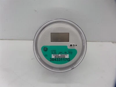 GE I-210 120V Watthour Electric Meter - Image 1 of 4