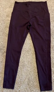 Zella Live In High Waist Leggings in Purple Potent Size Large Pockets - Picture 1 of 4