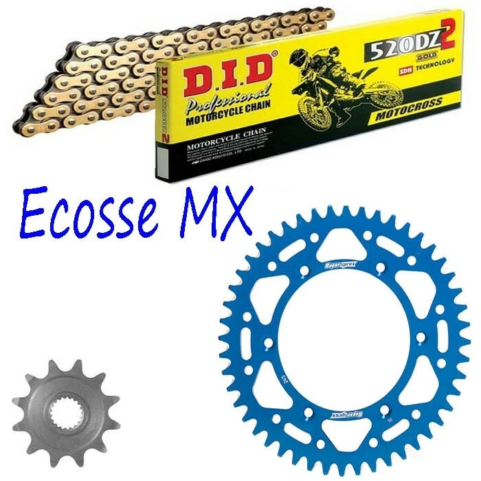 Yamaha YZ250F WR250F DID DZ CADENA SUPERPROX AZUL SPROCKET KIT Foto 1 de 1