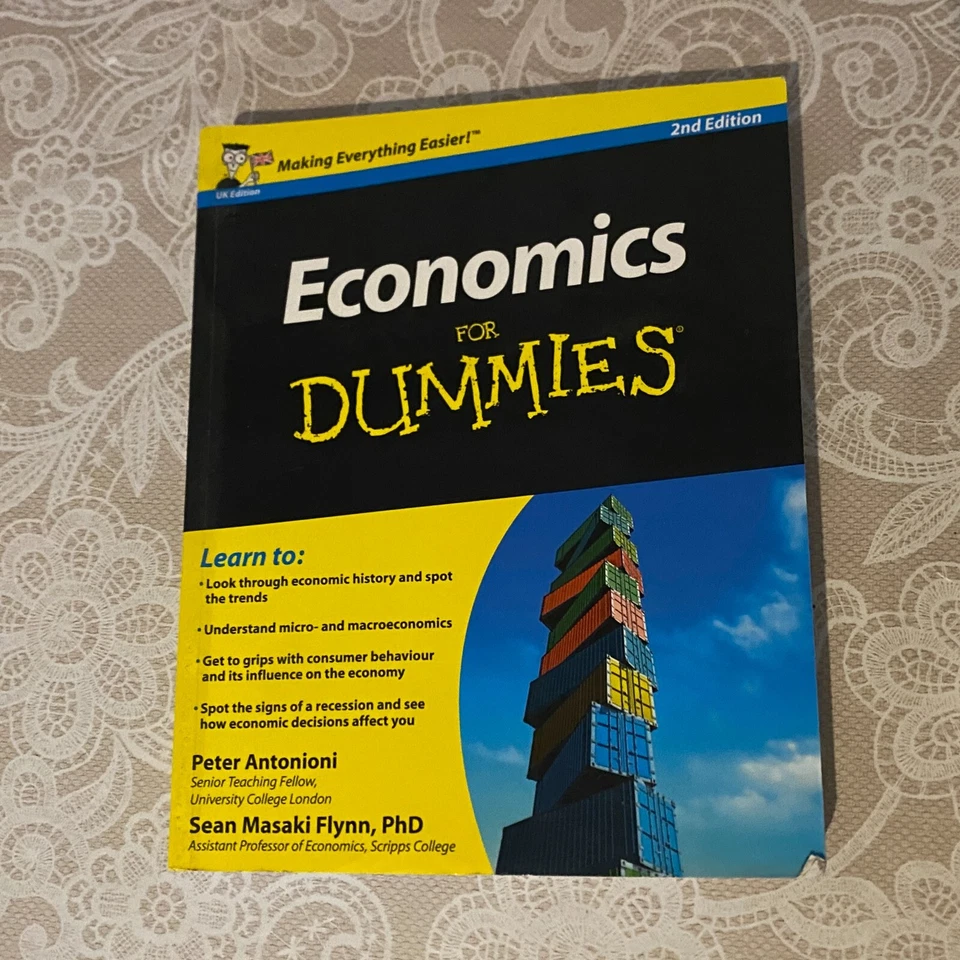 Economics for Dummies, UK Edition, 2nd Edition, Peter Antonioni, Sean Masaki - Image 1 of 2