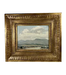 DWIGHT C HOLMES TEXAS ANTIQUE PLEIN AIR IMPRESSIONIST DESERT LANDSCAPE PAINTING - Picture 1 of 24