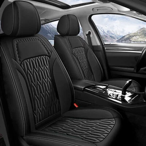 Car 2-Seat Covers For Toyota Tacoma 2016-2026 Front Row PU Leather Protector Pad - Picture 1 of 6